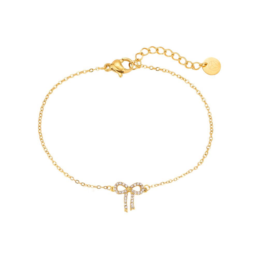 Bowtie Armband | Gold