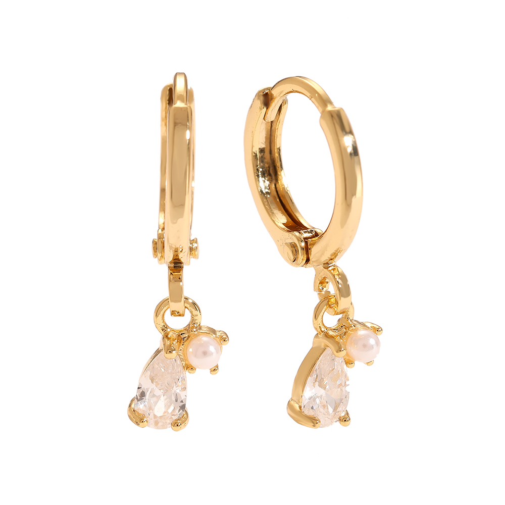 Diamond Pearl Ohrringe