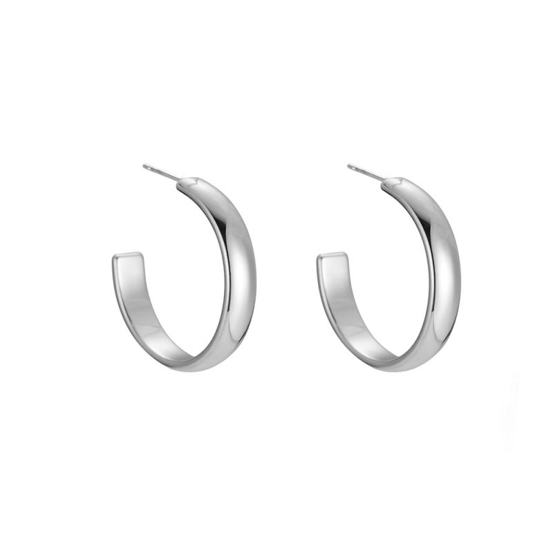 Classic Silver Hoops Classic Silver Hoops